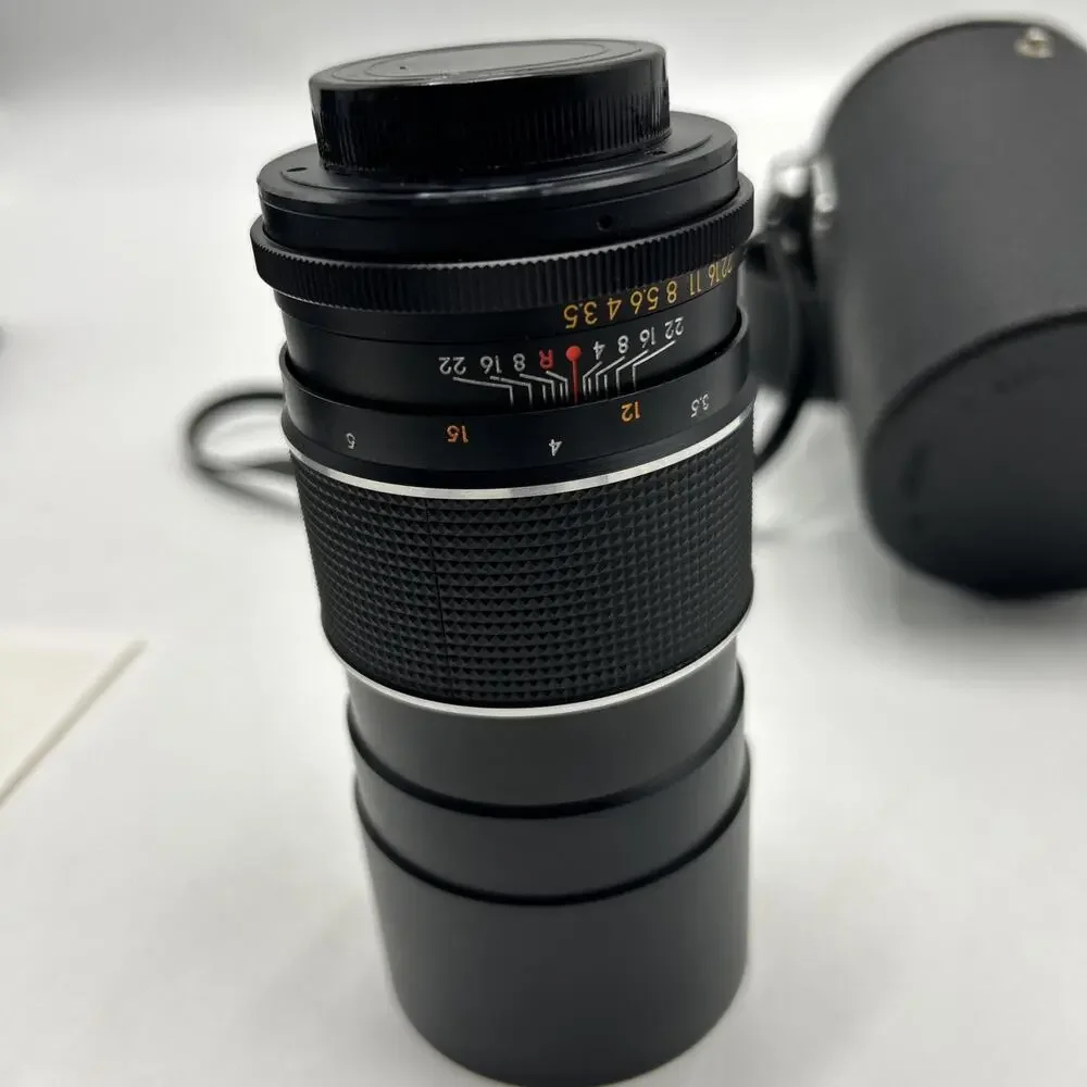 Vintage Montgomery WARD 67-583 Telephoto Lens 62 mm 1:3.5 f=200mm auto Japan